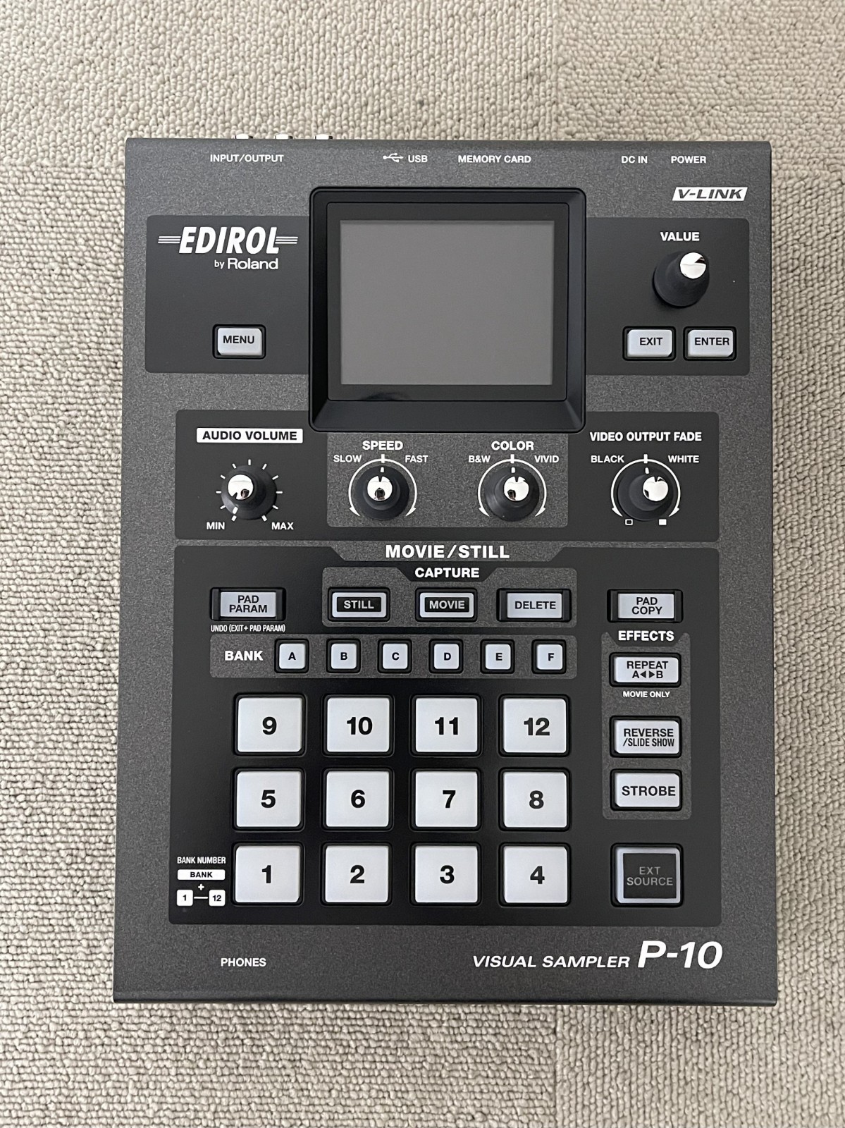 Roland Edirol P-10 Visual Sampler Video DJ VJ Performance Open Box Unused