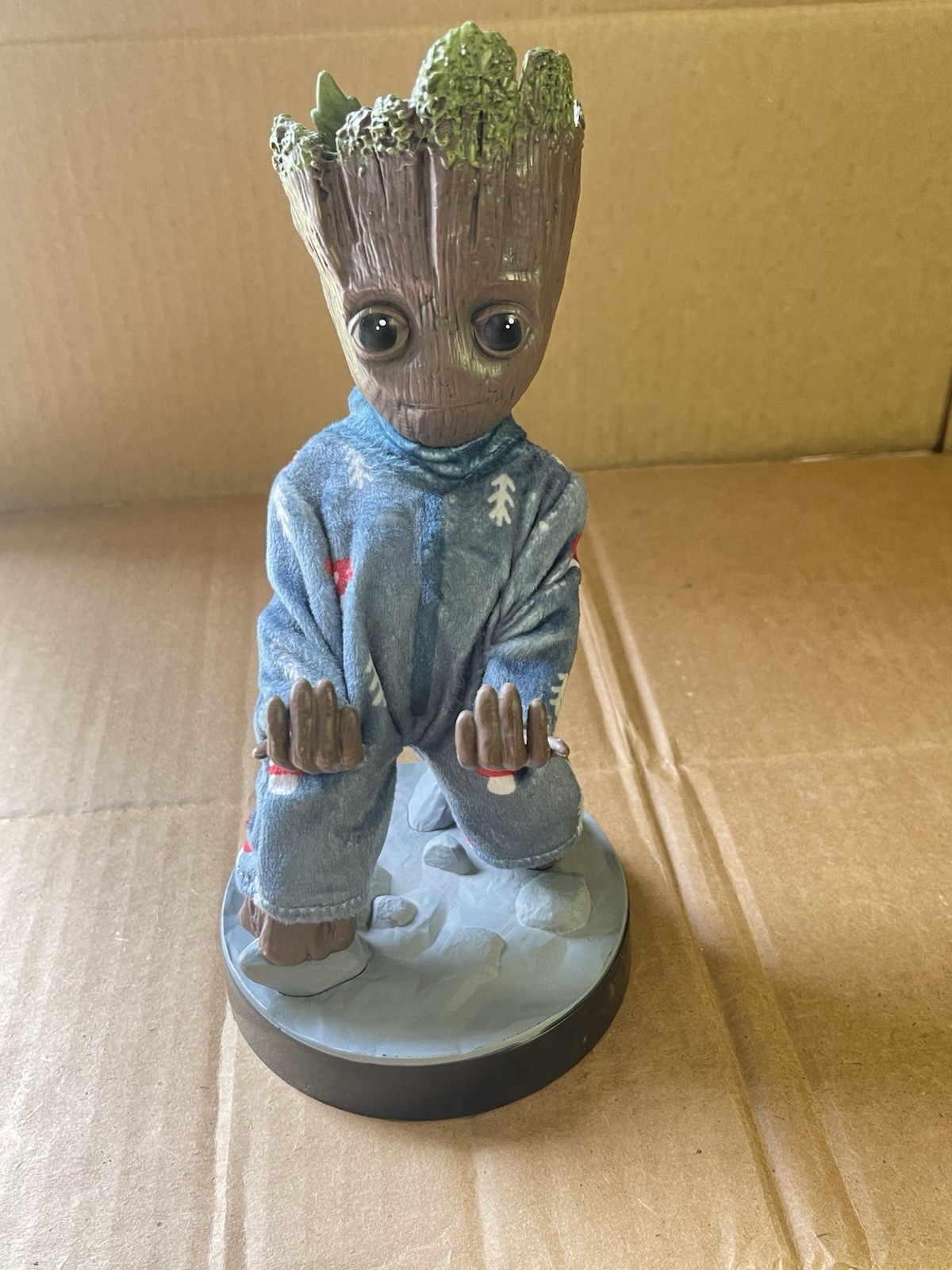 Controller Holder Marvel Cable Guys Unisex Brown Excellent Groot Figure OS