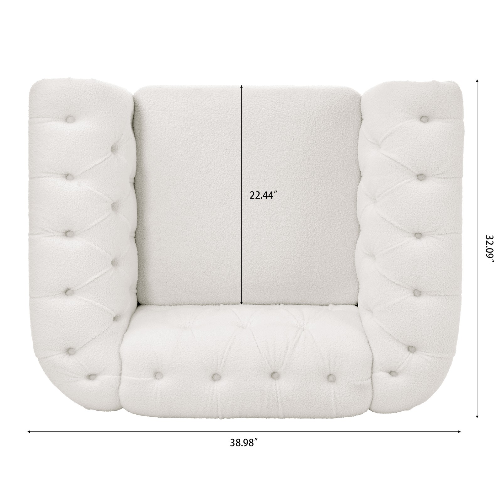 [New]1 Seater Sofa For Living Room