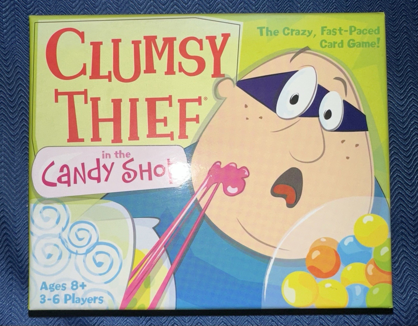 Clumsy Thief in The Candy Shop Kids Card Math Addition Game Educational School