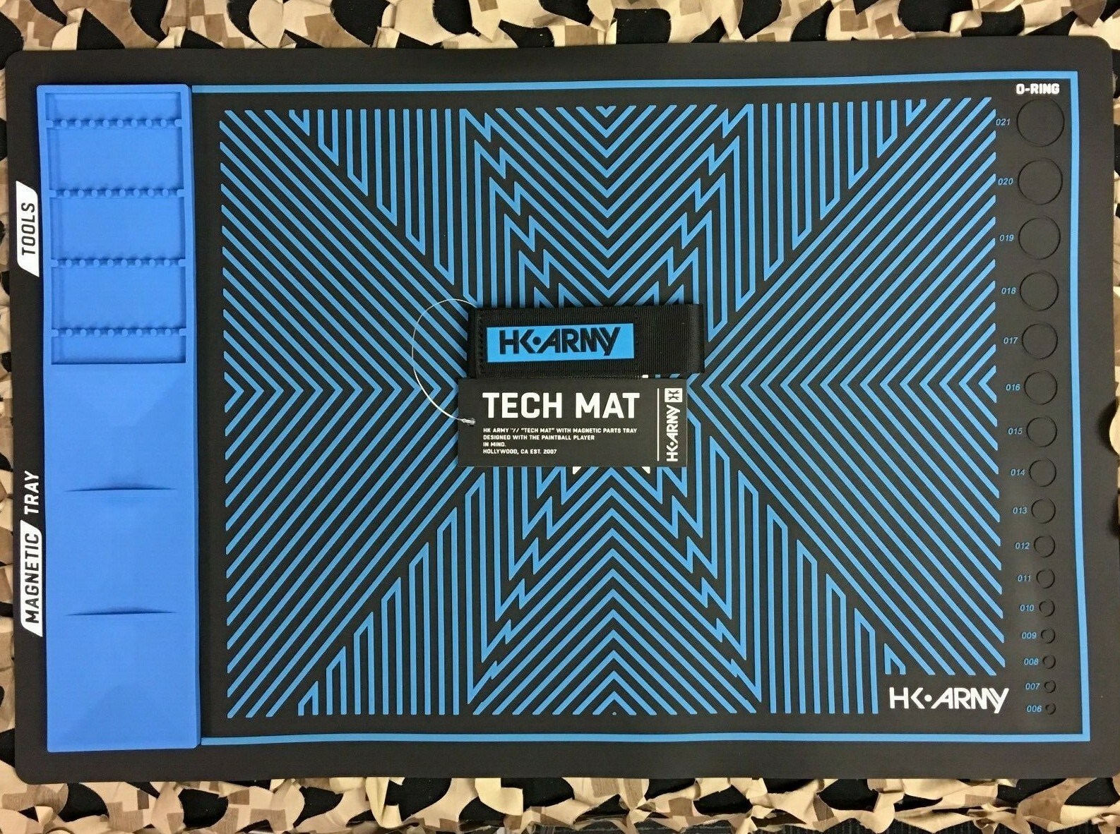 New HK Army MagMat - Magnetic Tech Mat - Black/Blue
