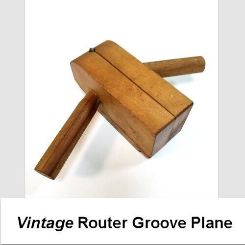 Vintage Unique ROUTER GROOVE PLANE Carpenter Woodworking Tool