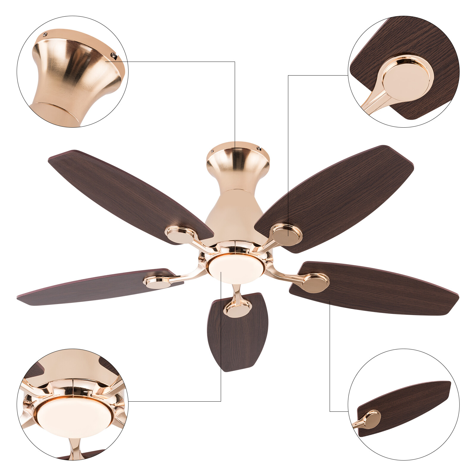 Ceiling Fan Chandelier, Ceiling Fan with Remote, Ceiling Fans with Lights
