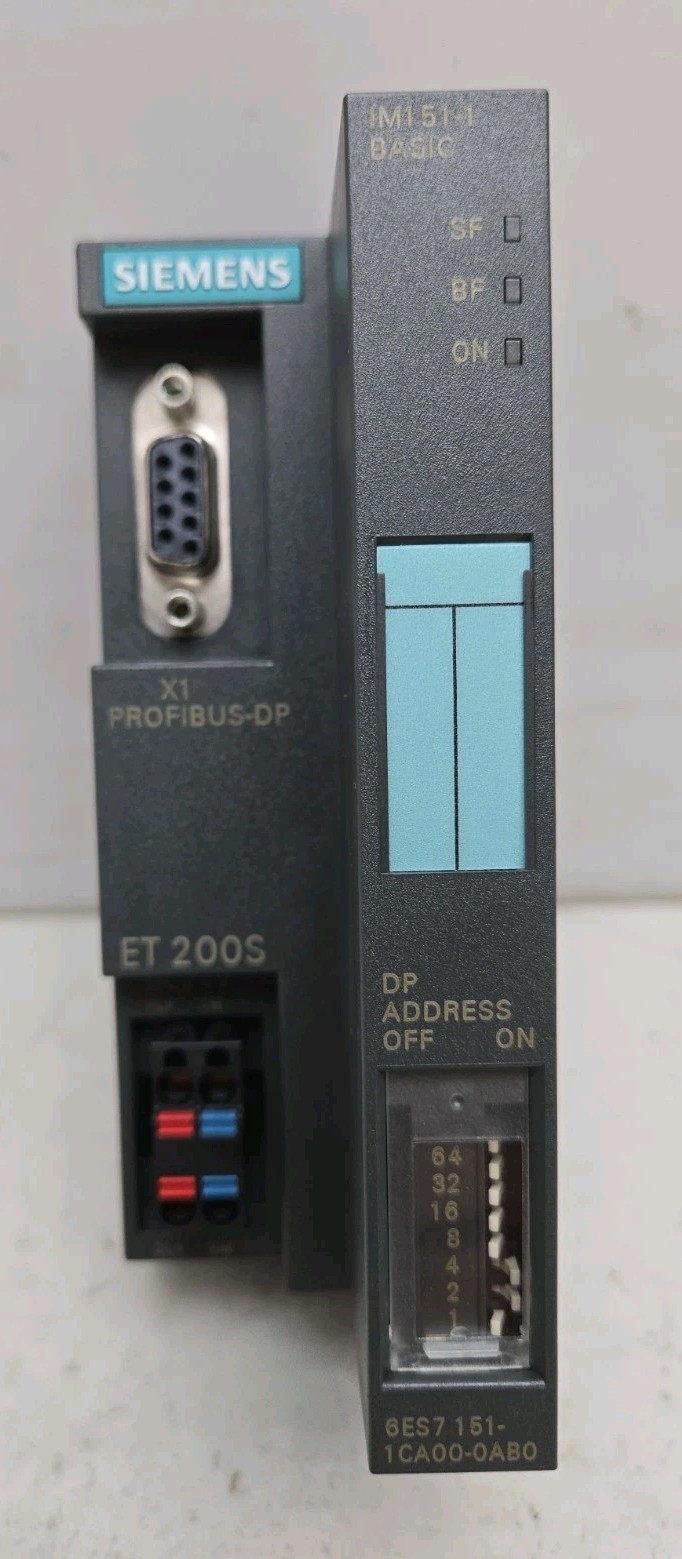 Siemens 6es7151-1ca00-0ab0 Simatic Dp Interface Module ET200S New