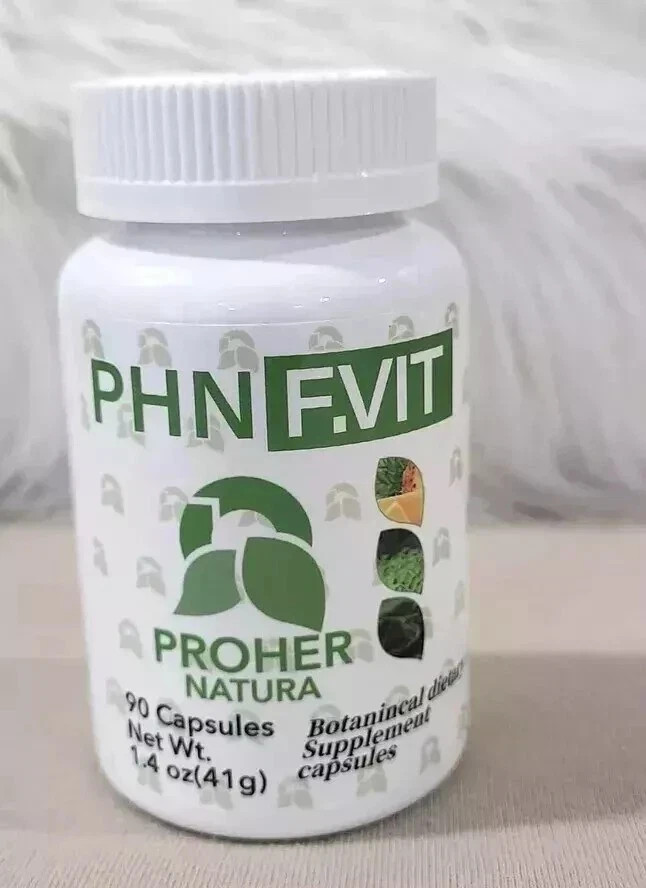 PROHER NATURA PHN Figure F VIT NATURAL QUEMADOR DE GRASA 90 Capsules Exp 2027