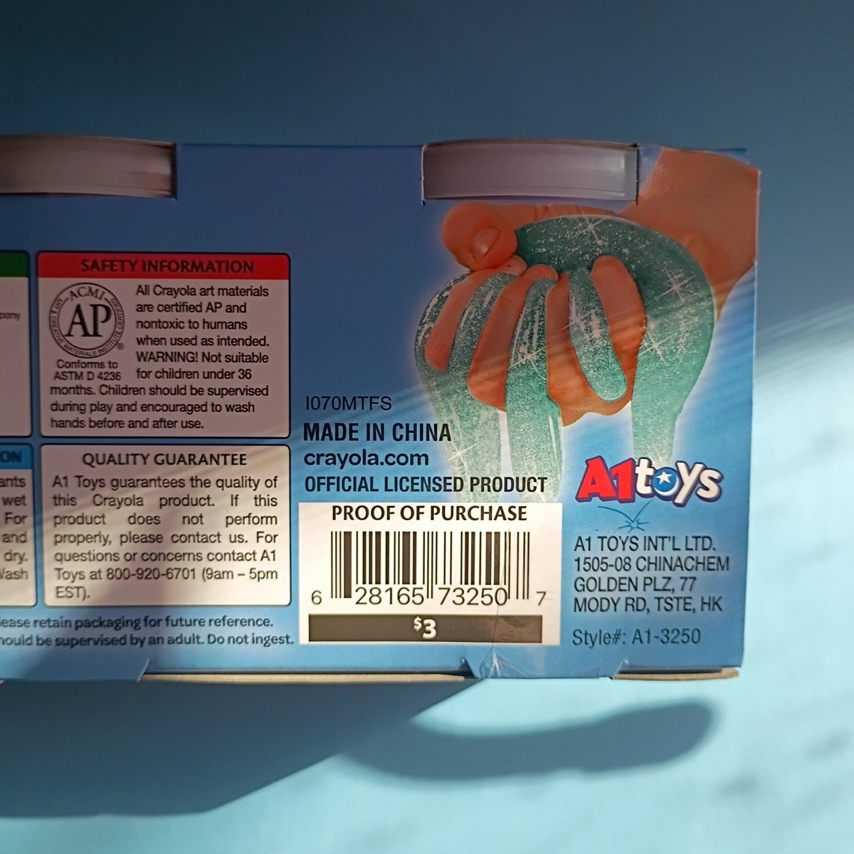 2025 Crayola Cosmic Dough - 3 Tubs Each