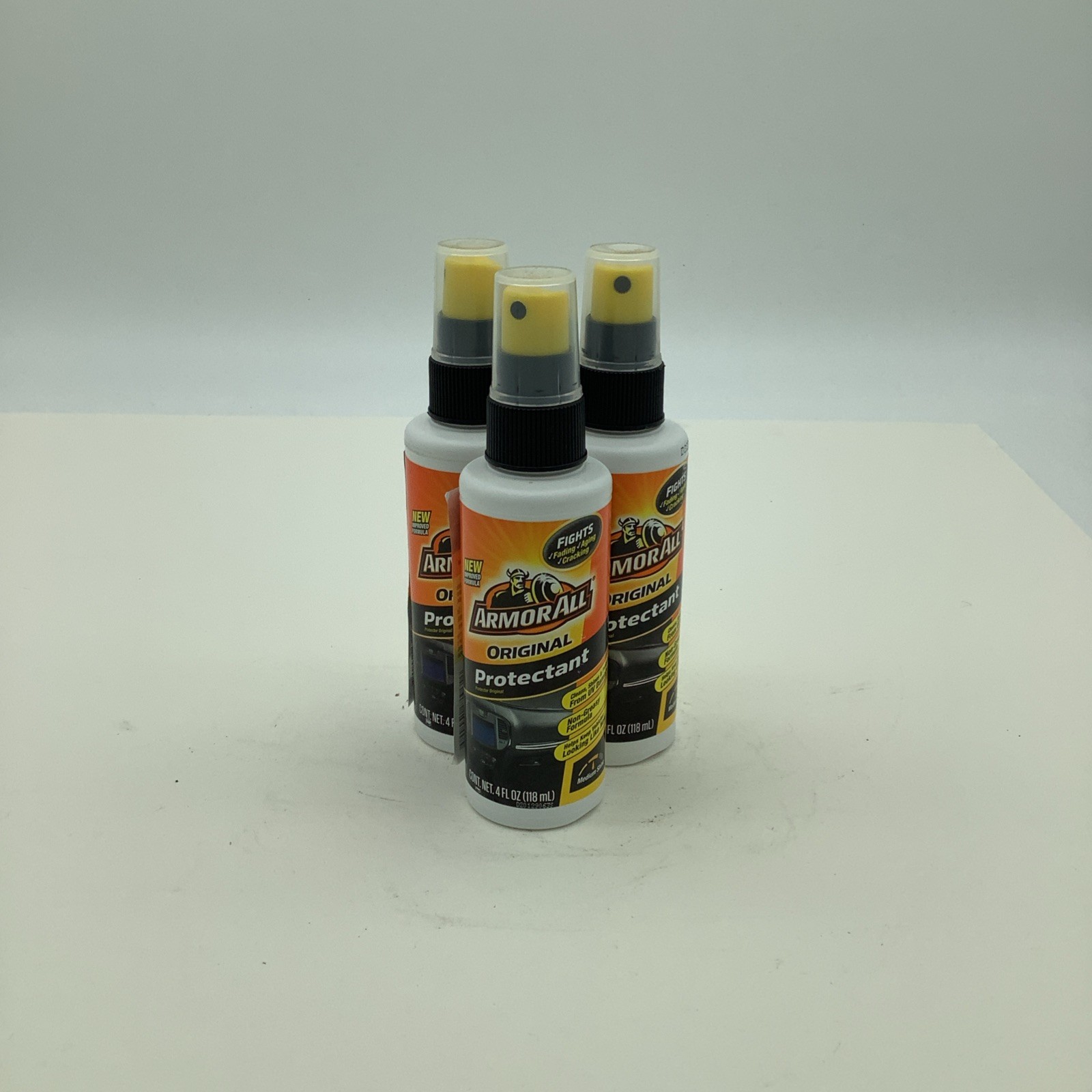 ArmorAll Protectant Original 4oz Bottle Spray 3 Pack