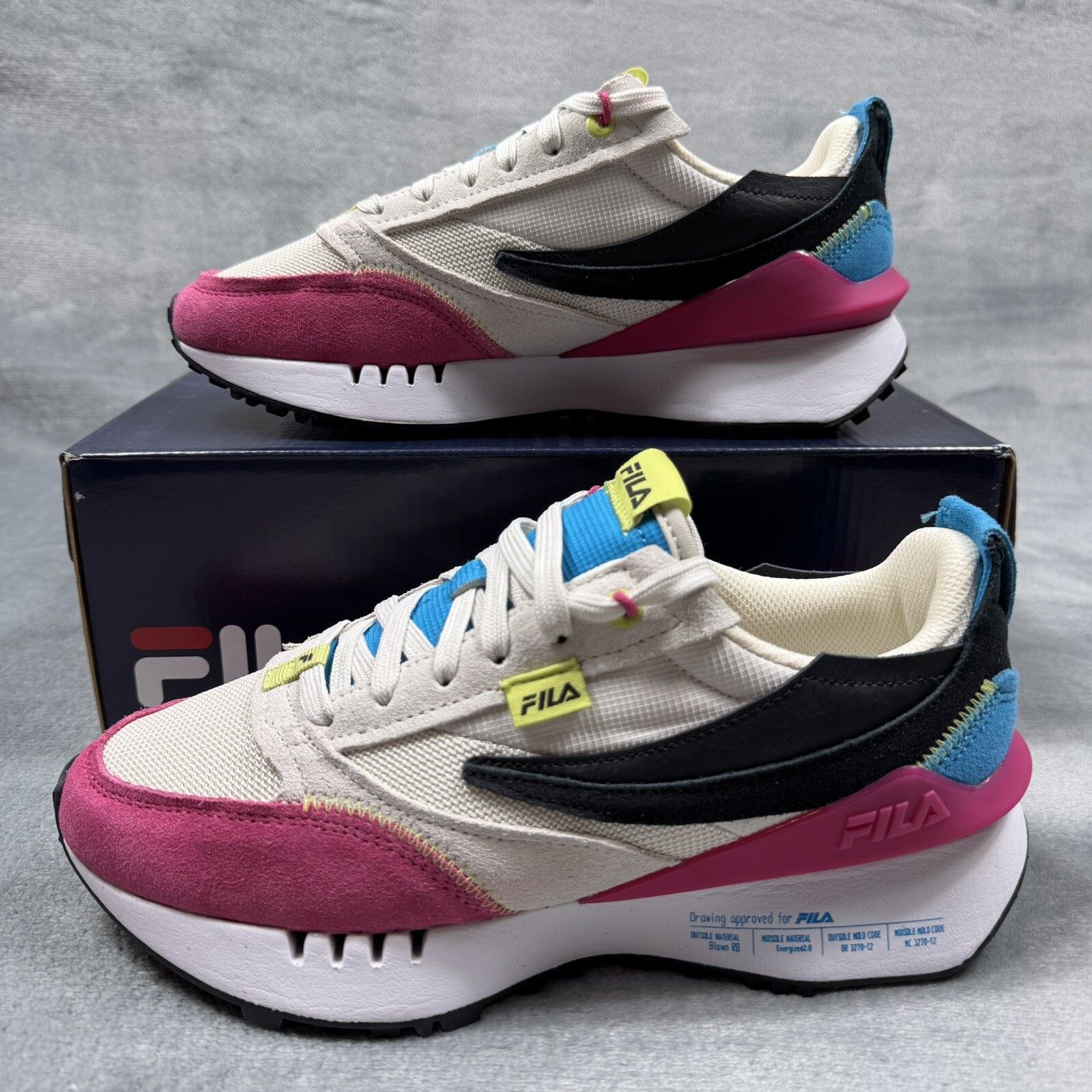 Fila Renno N Generation (GS) Lifestyle Shoes 3RM02492-149 Youth Big Kids' NEW