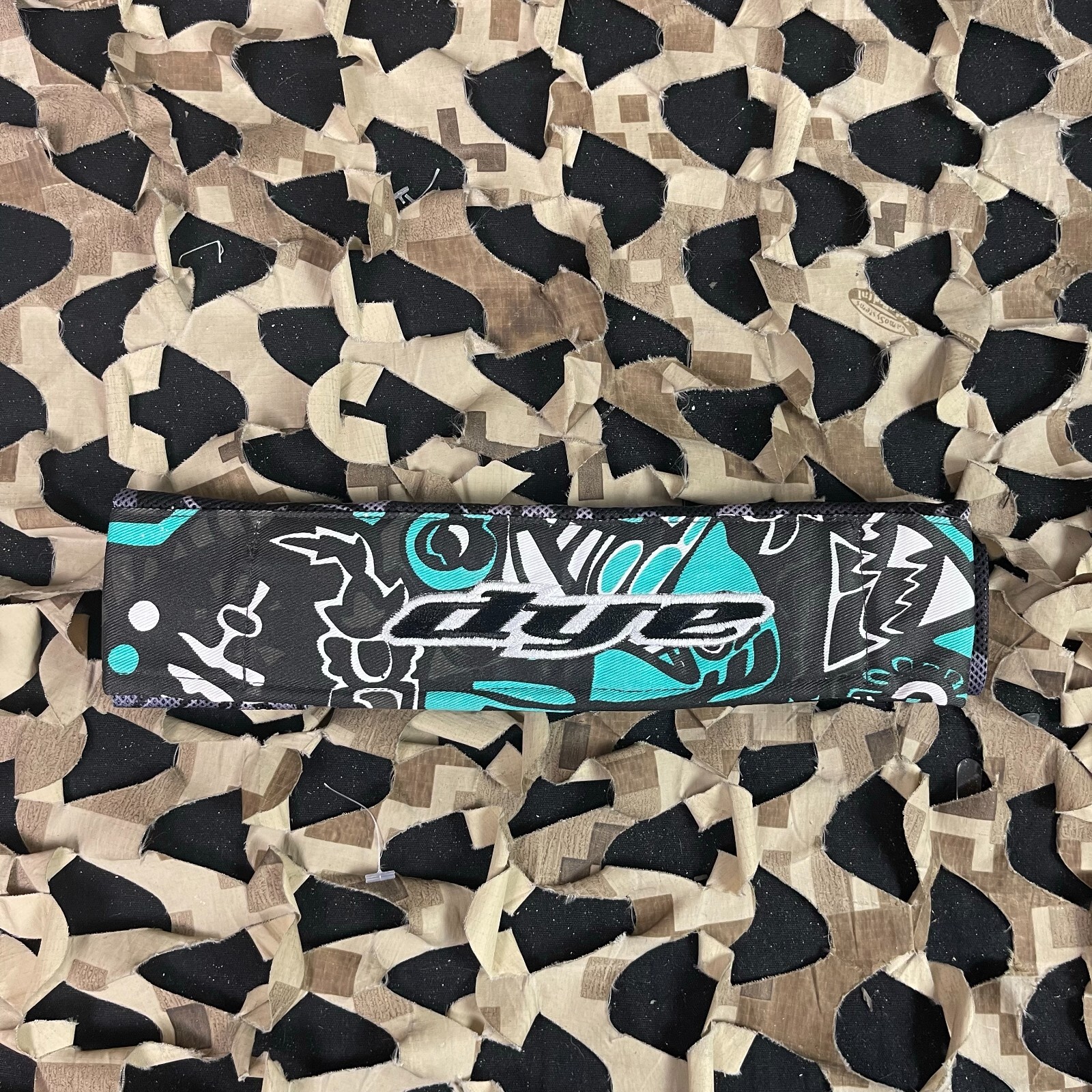 NEW 2014 Dye Head Wrap - Eskimo Teal/Grey/Black