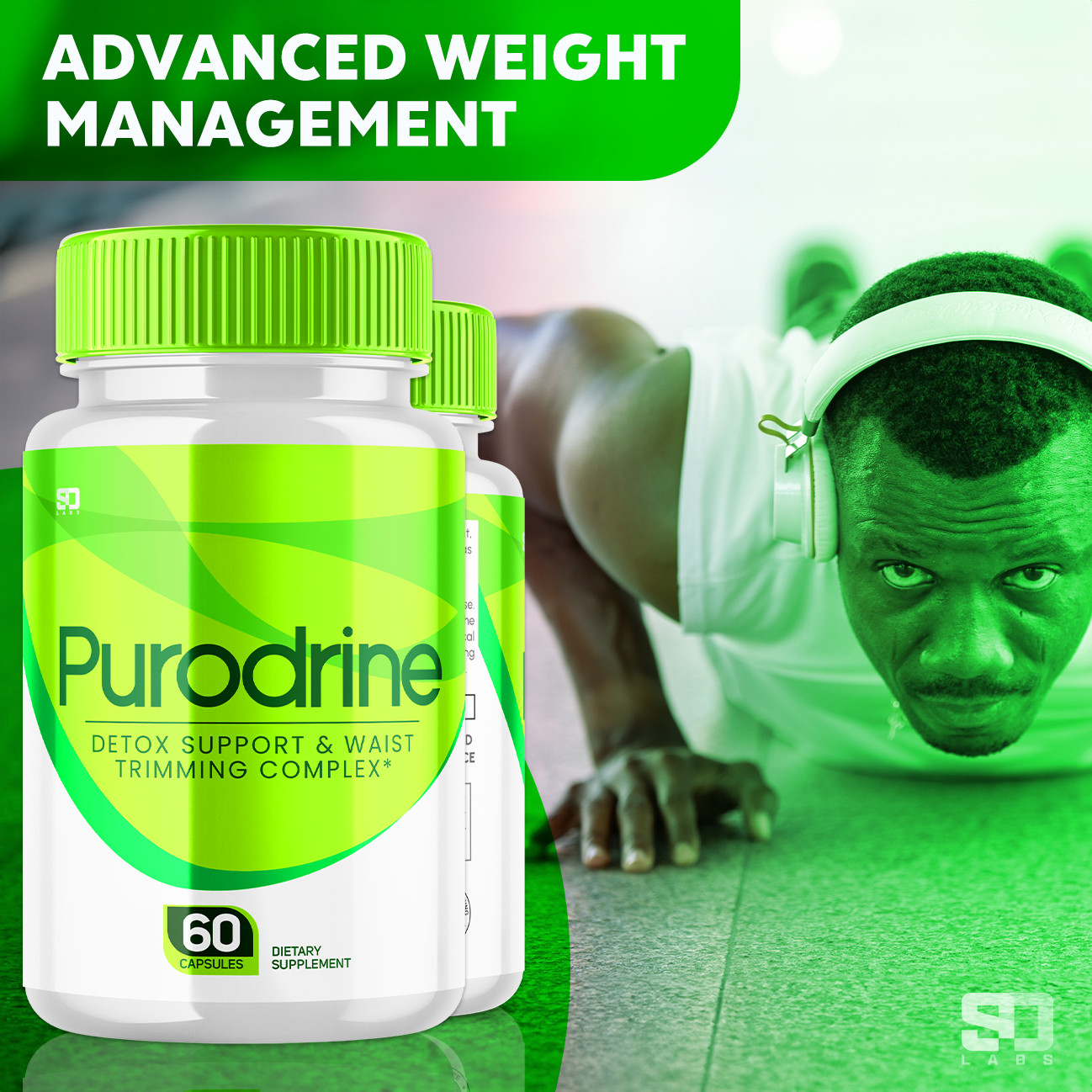 Purodrine Advanced Weight Management and Boosts Energy (3 Pack)