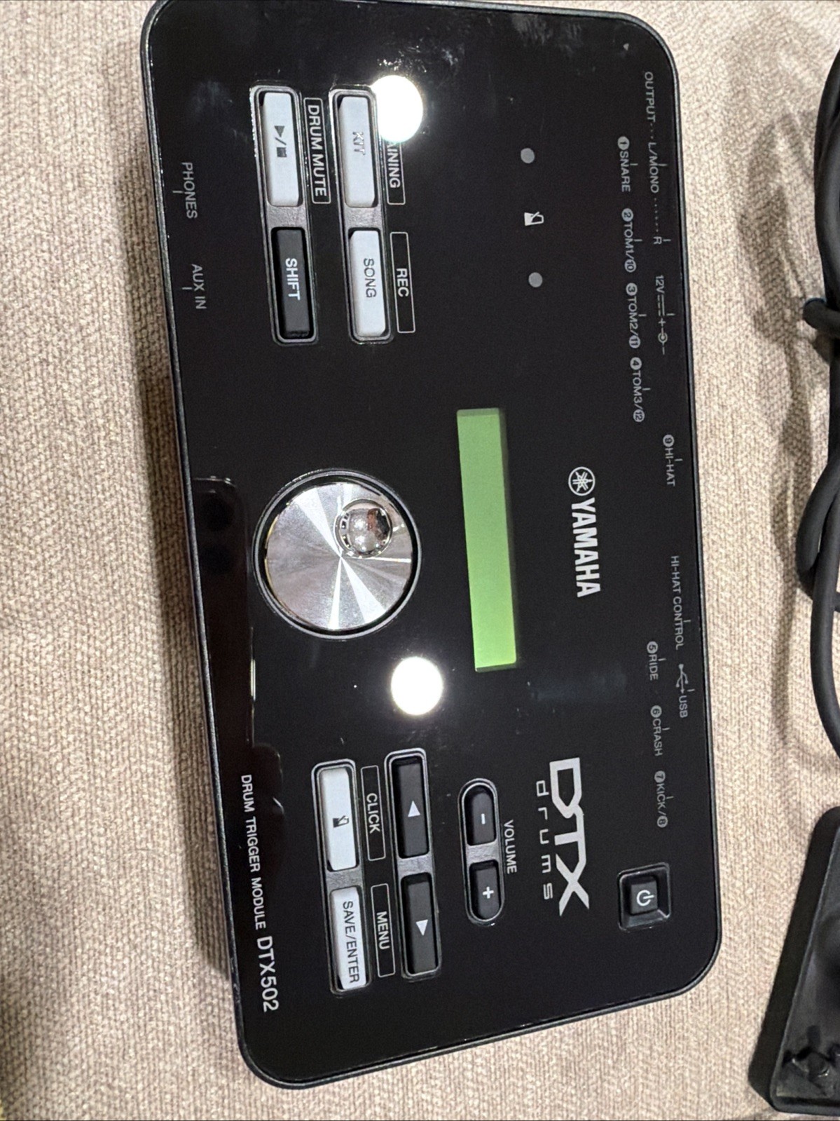 Yamaha DTX502 Electronic Drum Trigger Module Free Fast Shipping