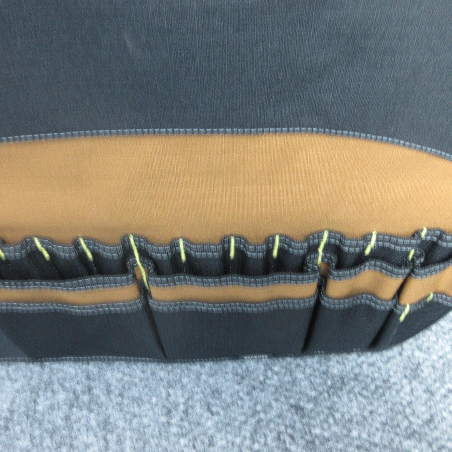 DRI DUCK Roll Up Bucket Tool Pouch Brown Polyester OS Ripstop Organizer