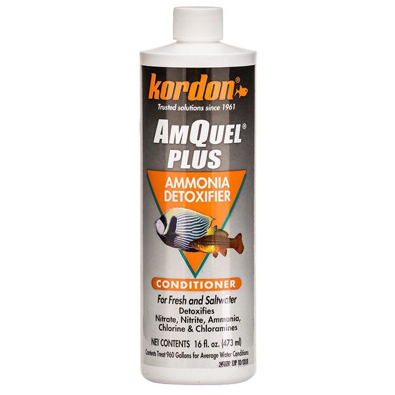 Aquarium, Kordon AmQuel + Water Conditioner (16 oz)