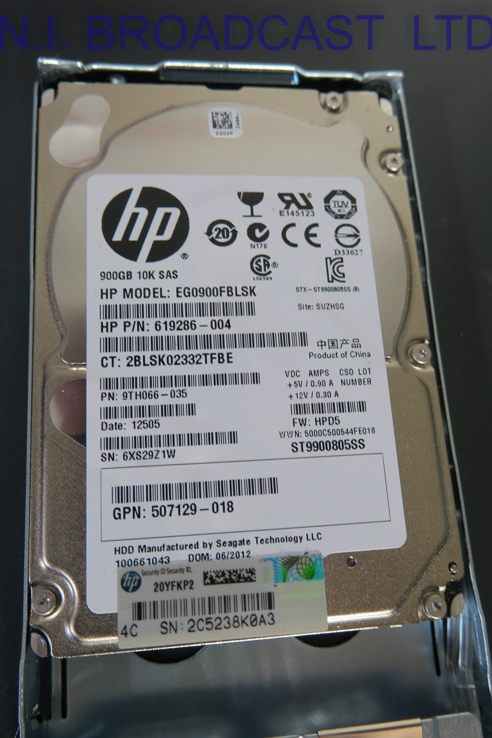EVS DB server with IP director lice, IP engine, X square  (ref 2)