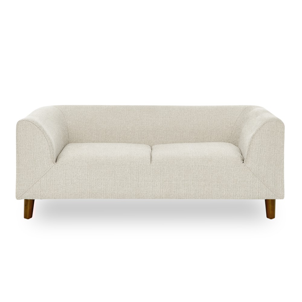 Pet sofa with backrest and armrests, modern rectangular pet sofa suitable for