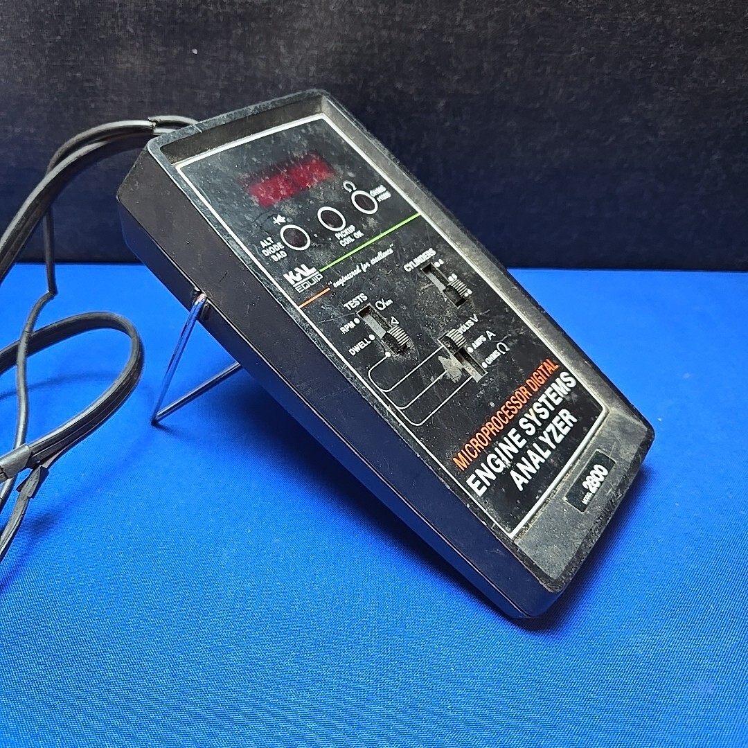 KAL EQUIPMENT Model 2800 ENGINE SYSTEMS ANALYZER Microprocessor Digital Untested