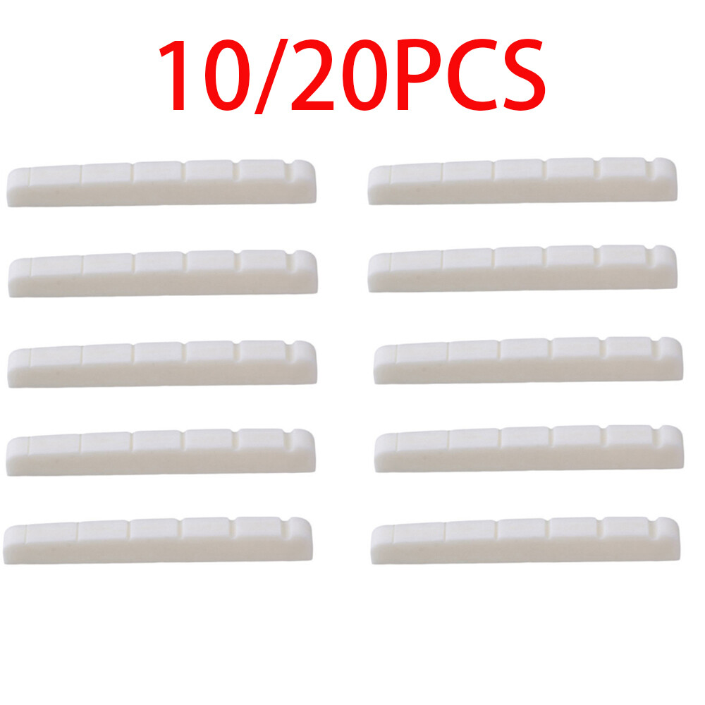 10/20PC BONE Nut For Fender ST Electric Guitar 42X3.5X5mm Luthier saddle New