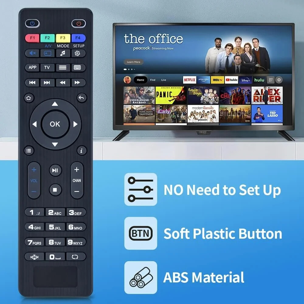 NEW Replacement Remote Control for MAG Linux Network Media Set Top Box 254 322