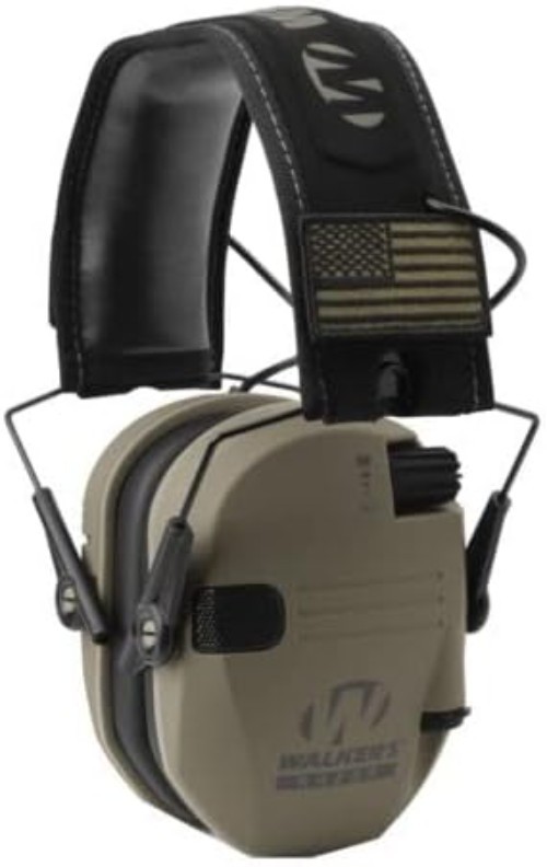 Walker's Razor Ear Muffs - Active Noise Cancellation