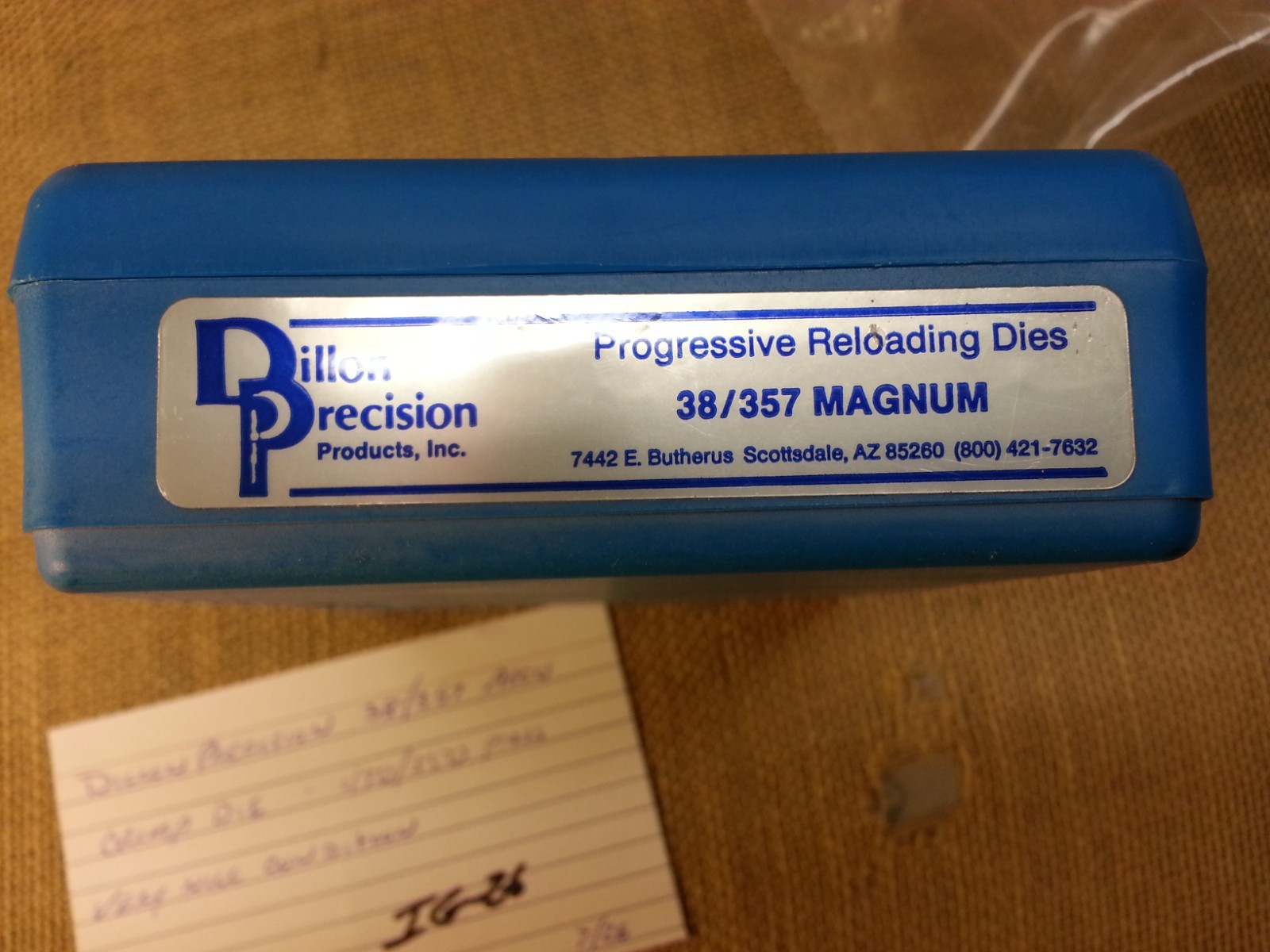 Dillon Precision 38/357 Caliber Acco Crimp Die