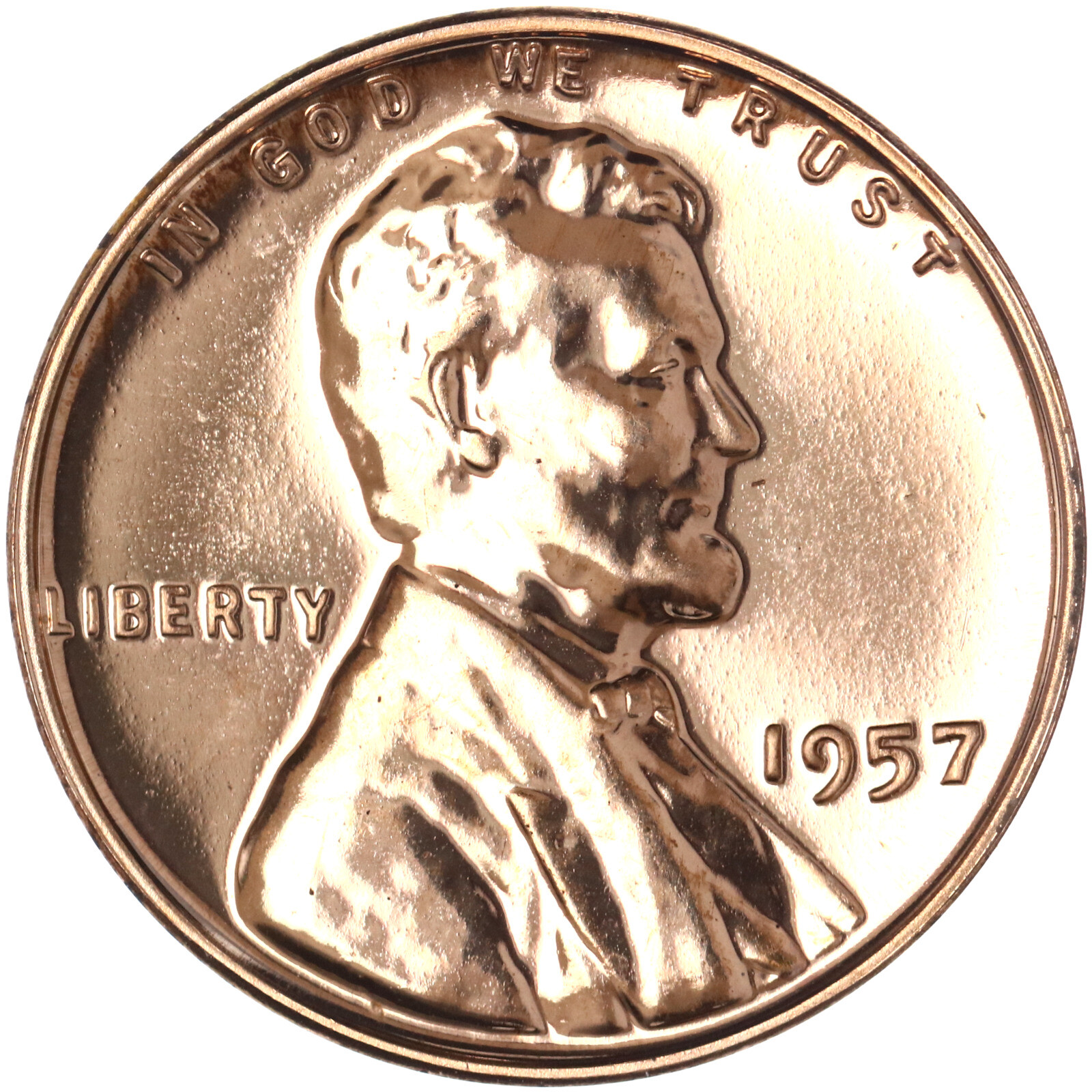 1957 (P) Lincoln Wheat Cent Gem Proof
