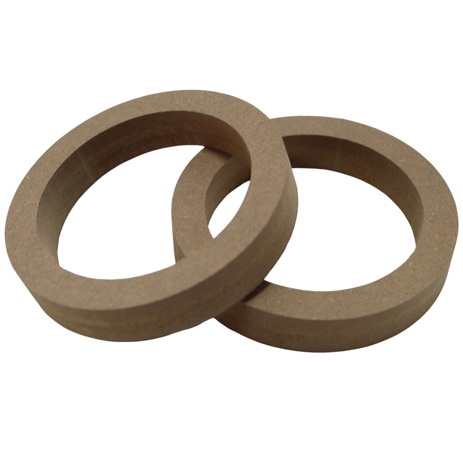 Pair of 1/2" Spacer 3.5" Diameter Wood  Rings Pipemans Installation Solution