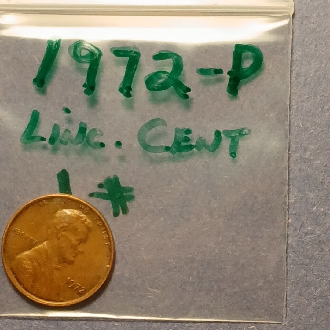 1972 P LINCOLN MEMORIAL CENT