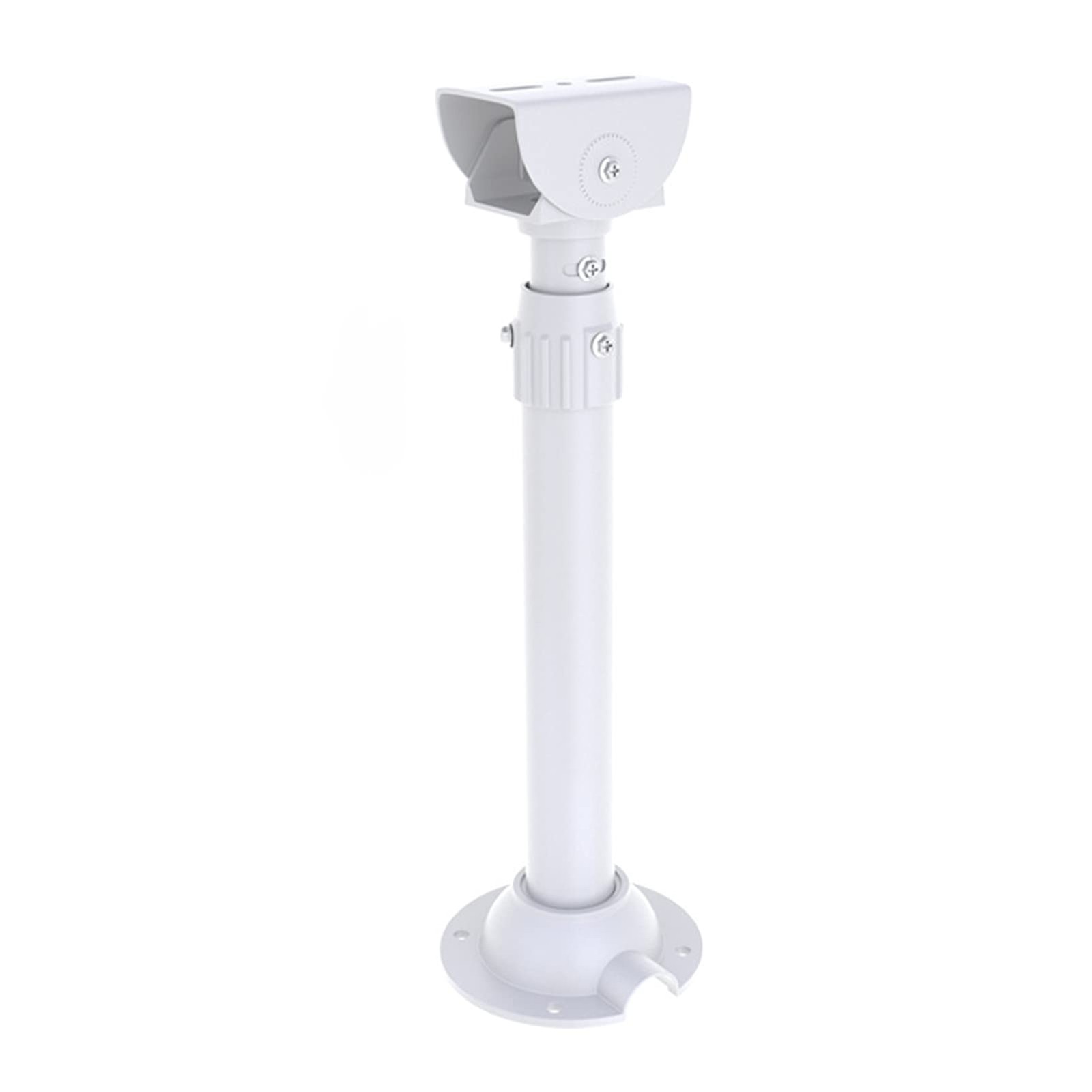 WiTi Extendable Mounting Pole for Security Surveillance white