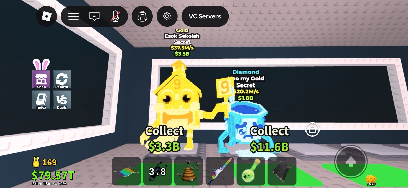 Roblox Gold Esok Sekolah Secret Diamond Do my Gold Secret Game Item Asset