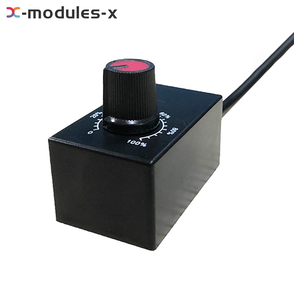 DC0-10V 1-10V Knob Dimmer 0-100% Scale Electronic Potentiometer for Dimmable LED