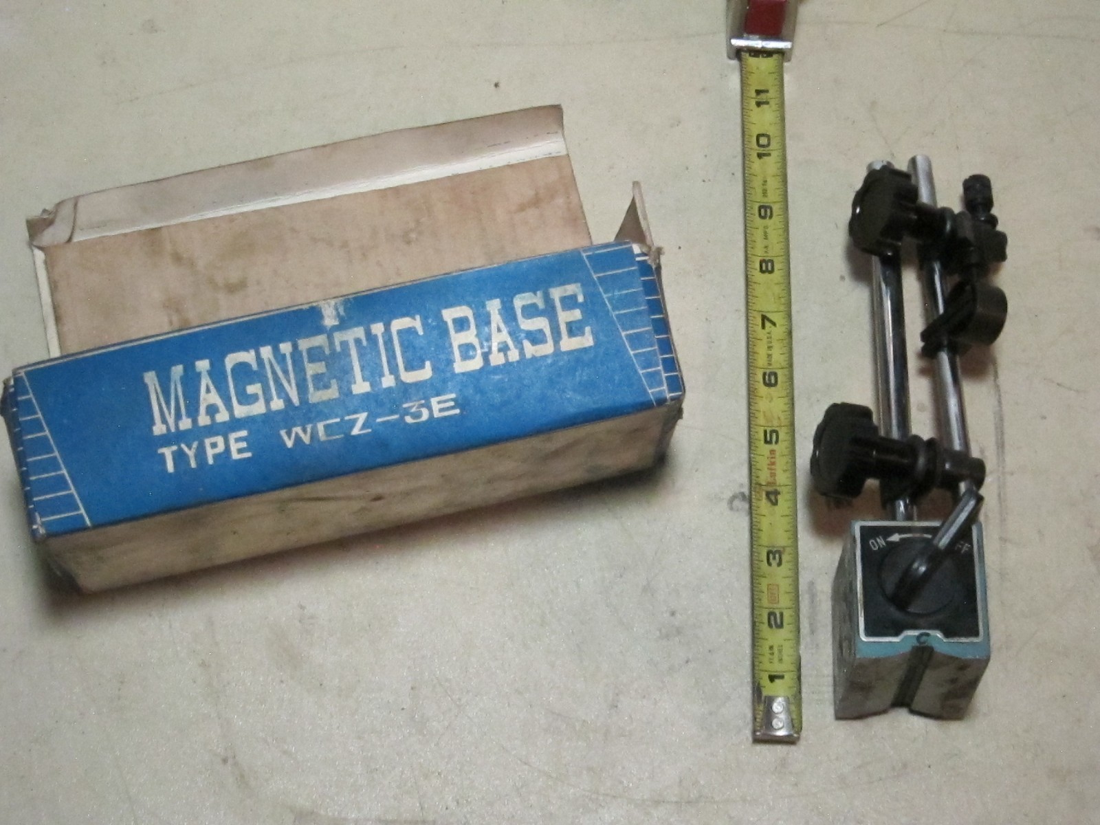 Magnetic Base WCZ-3E Dial Indicator Stand, Used