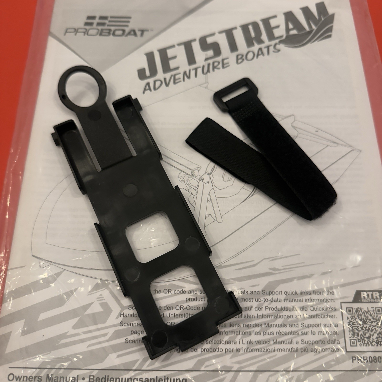 Pro Boat Jetstream Standard Quick Battery Tray W/ Manual