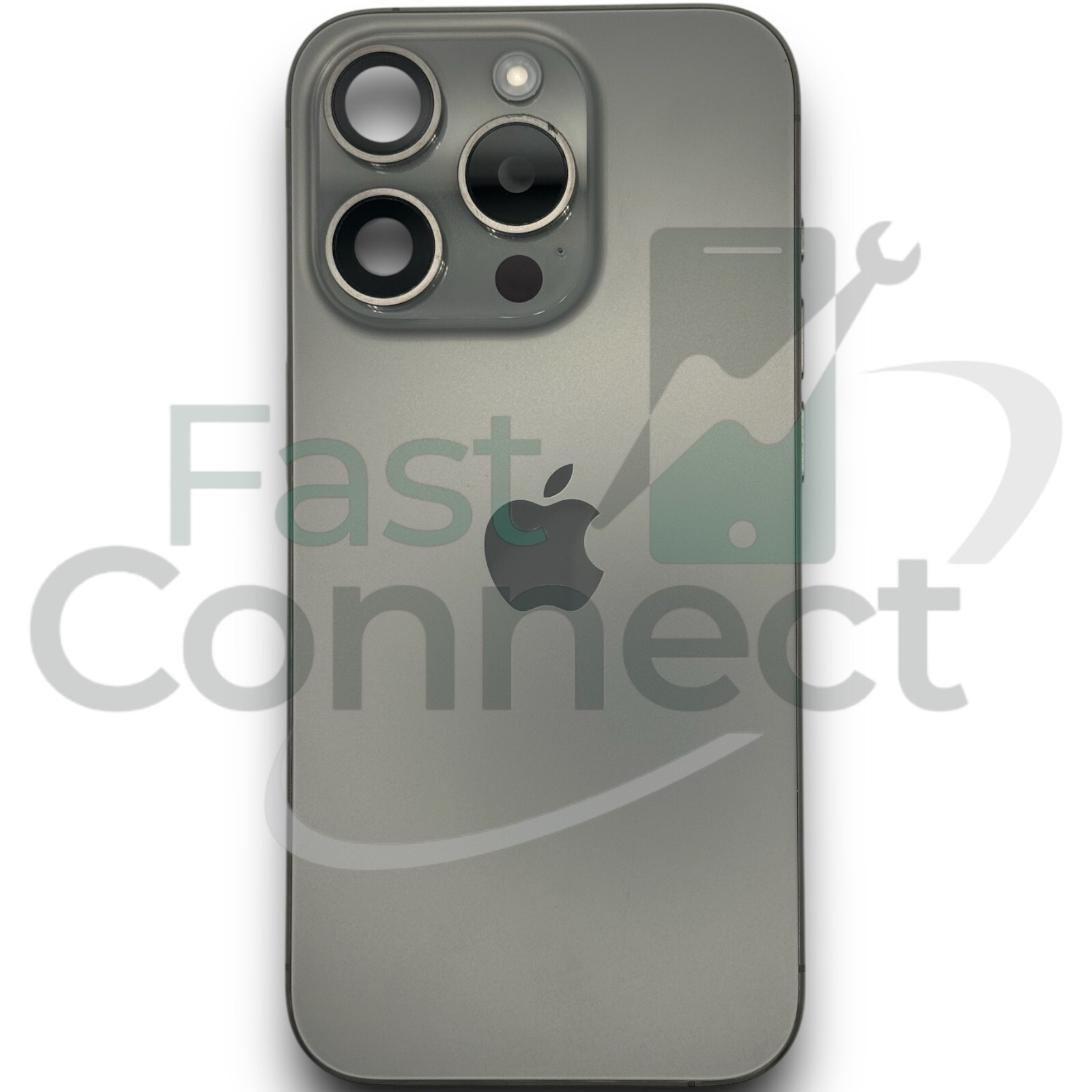 iPhone 15 Pro Natural Titanium Back Frame Housing OEM Replacement Grade A
