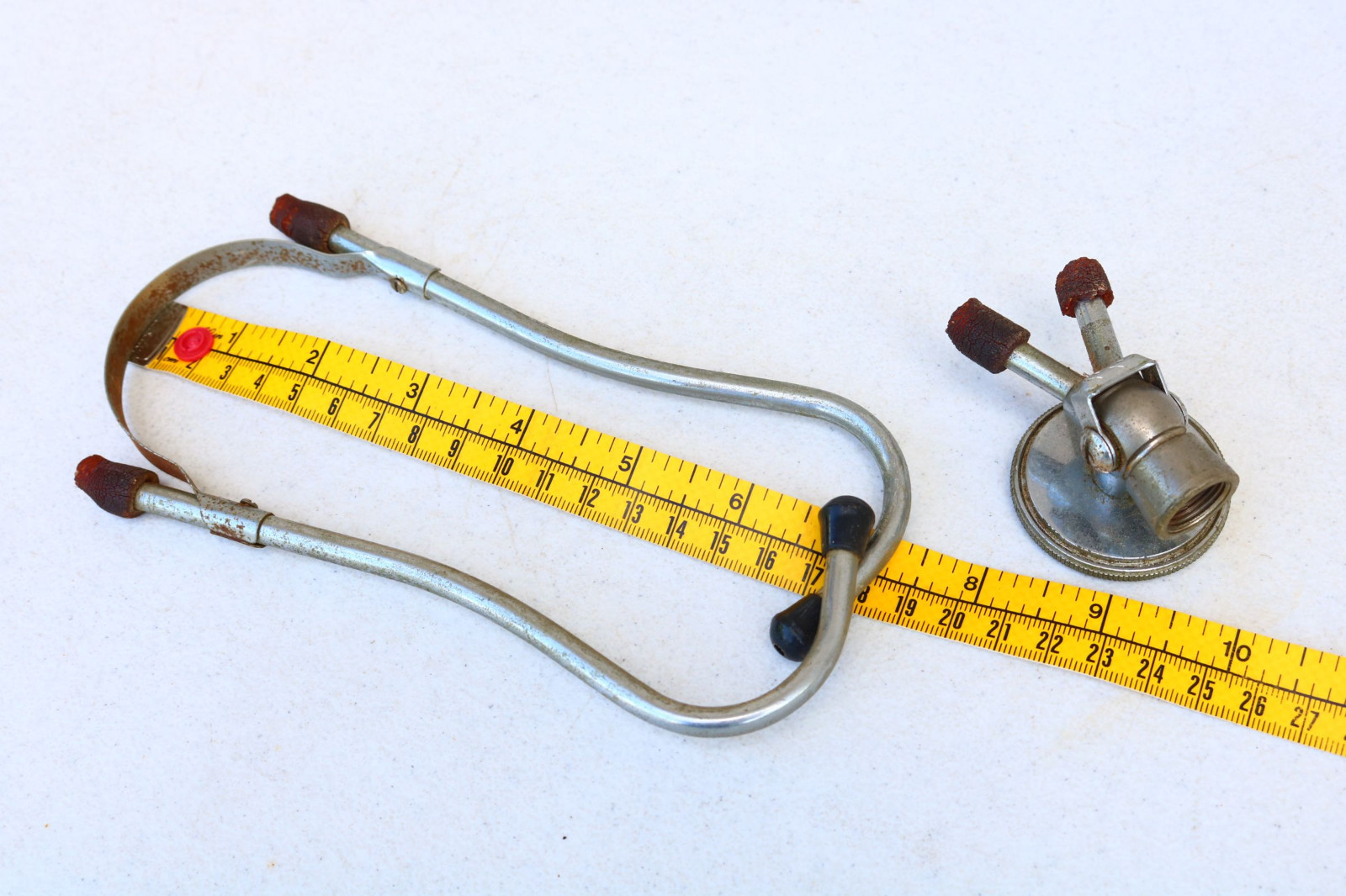 Old rare vintage medical device stethoscope parts Steam Cosplay Props Parts ? XS