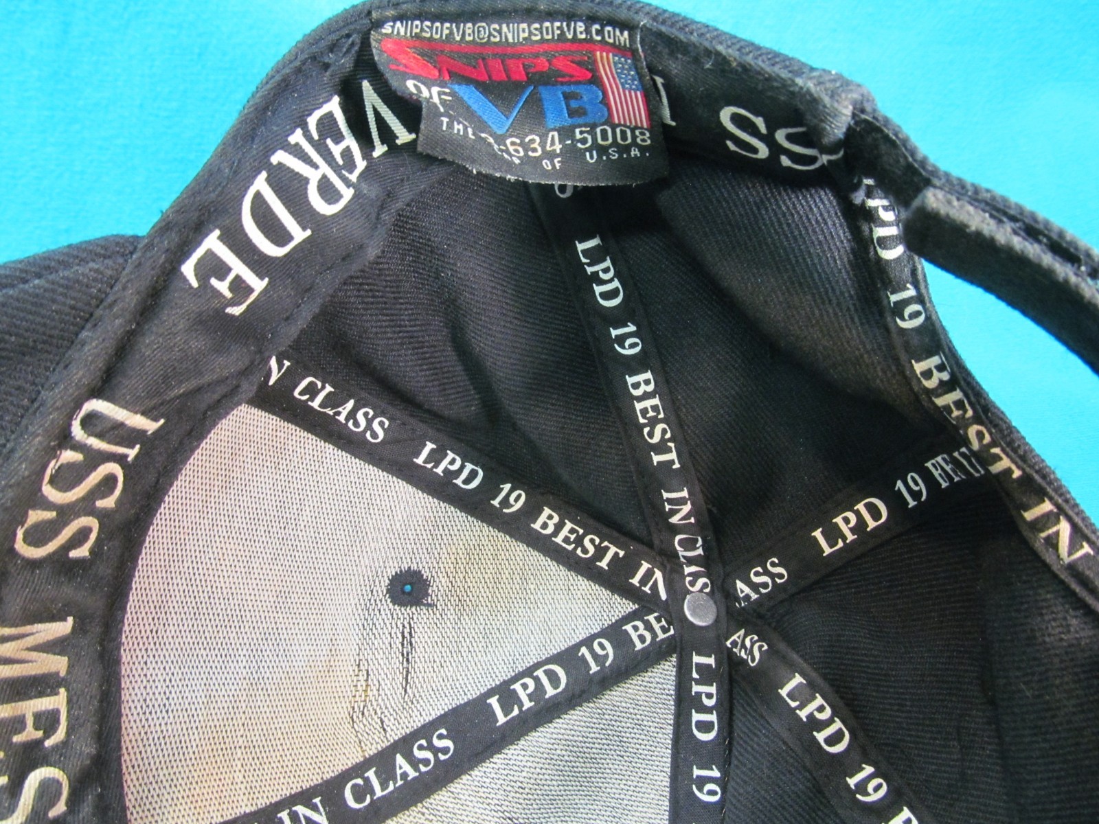 USS MESA VERDE LPD 19 HAT