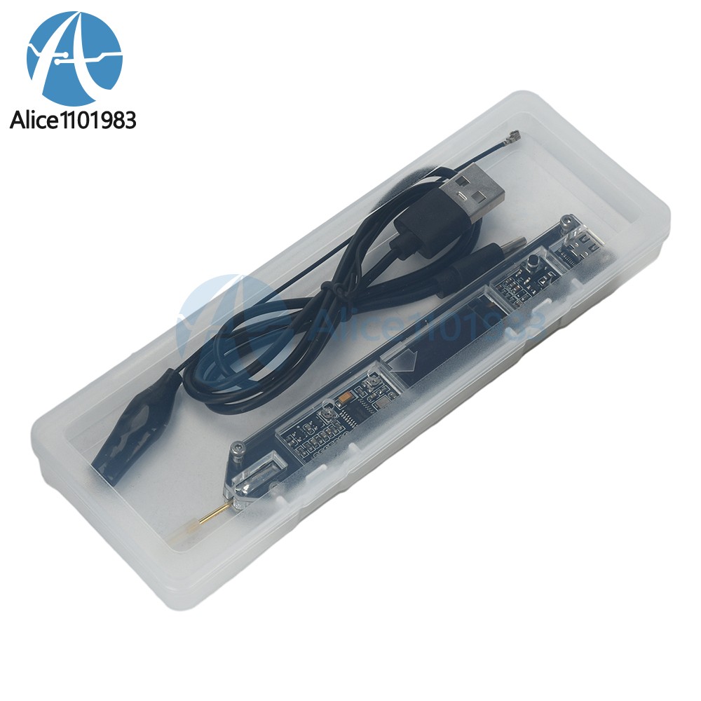 DC 5V Frequency Counter 200Hz–100MHz Frequency Test Pen 0.91-inch OLED Display
