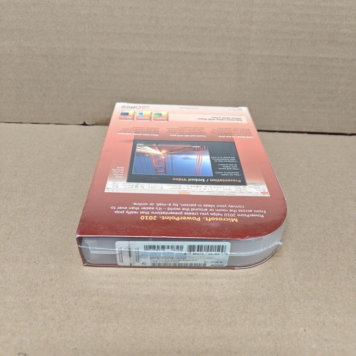 PowerPoint 2010, EN Microsoft 079-05186