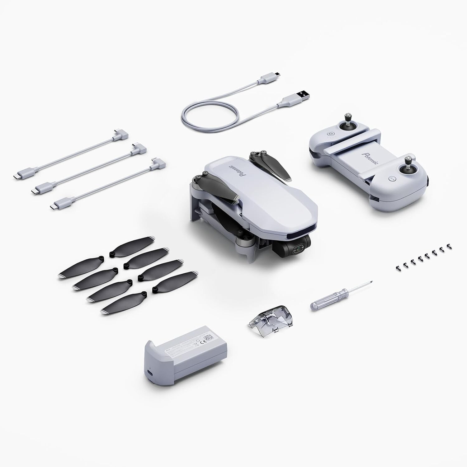 Used Potensic ATOM 3-Axis Gimbal 4K GPS Drone Standard Kit Under 249g Foldable