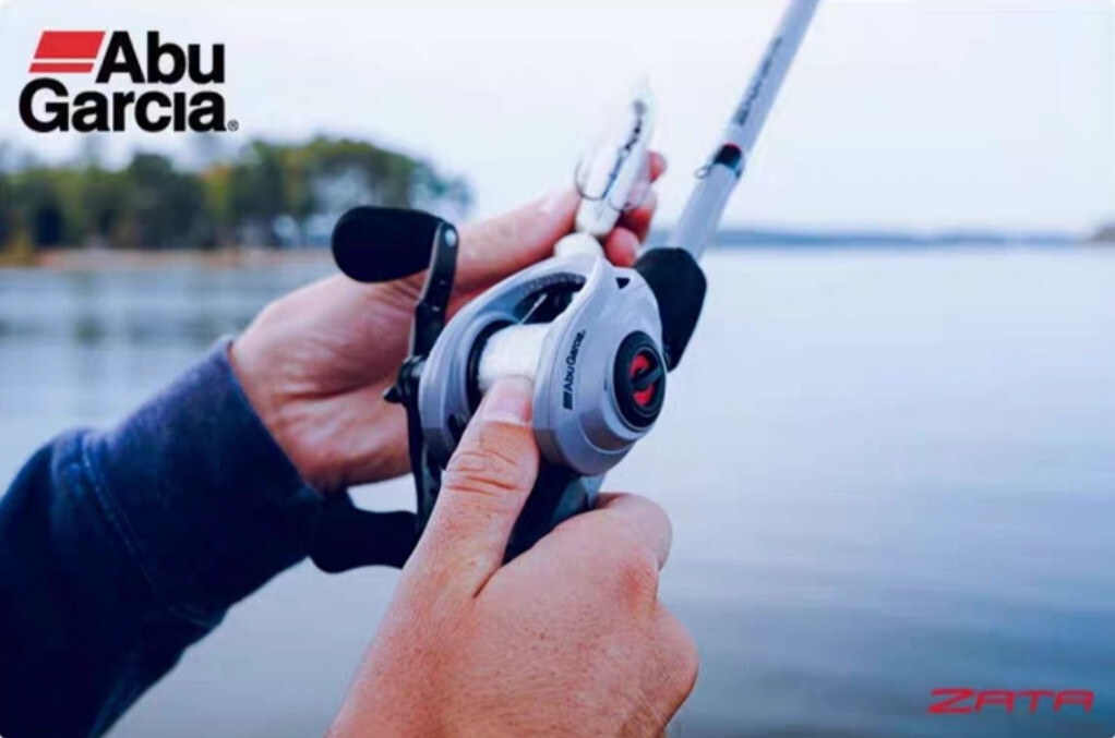 Abu Garcia ZATA Low Profile Baitcast Fishing Reel - Left Hand reel