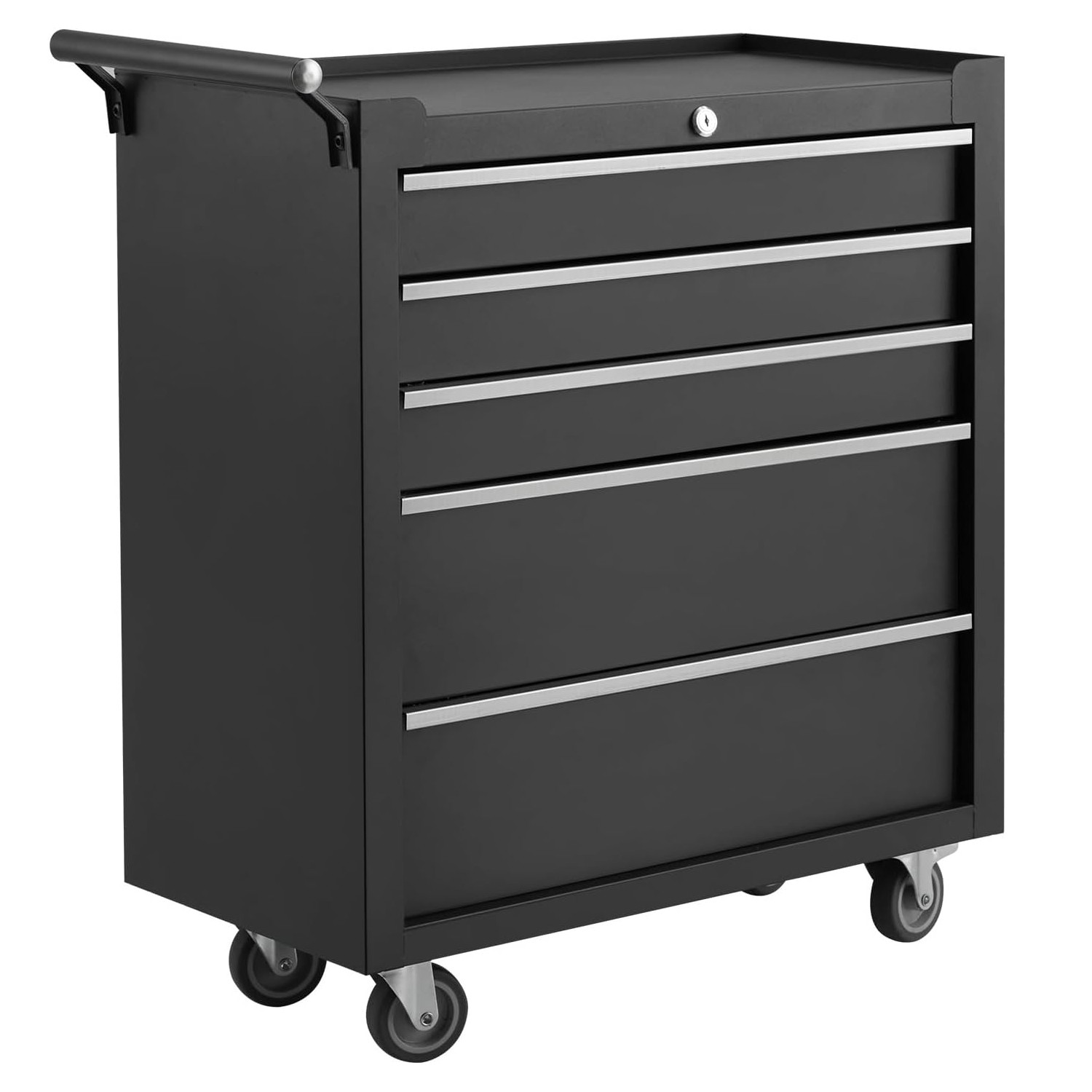 5-Drawer Rolling Tool Chest Tool Box with Wheels Tool Cart Mechanic Tool Cabinet
