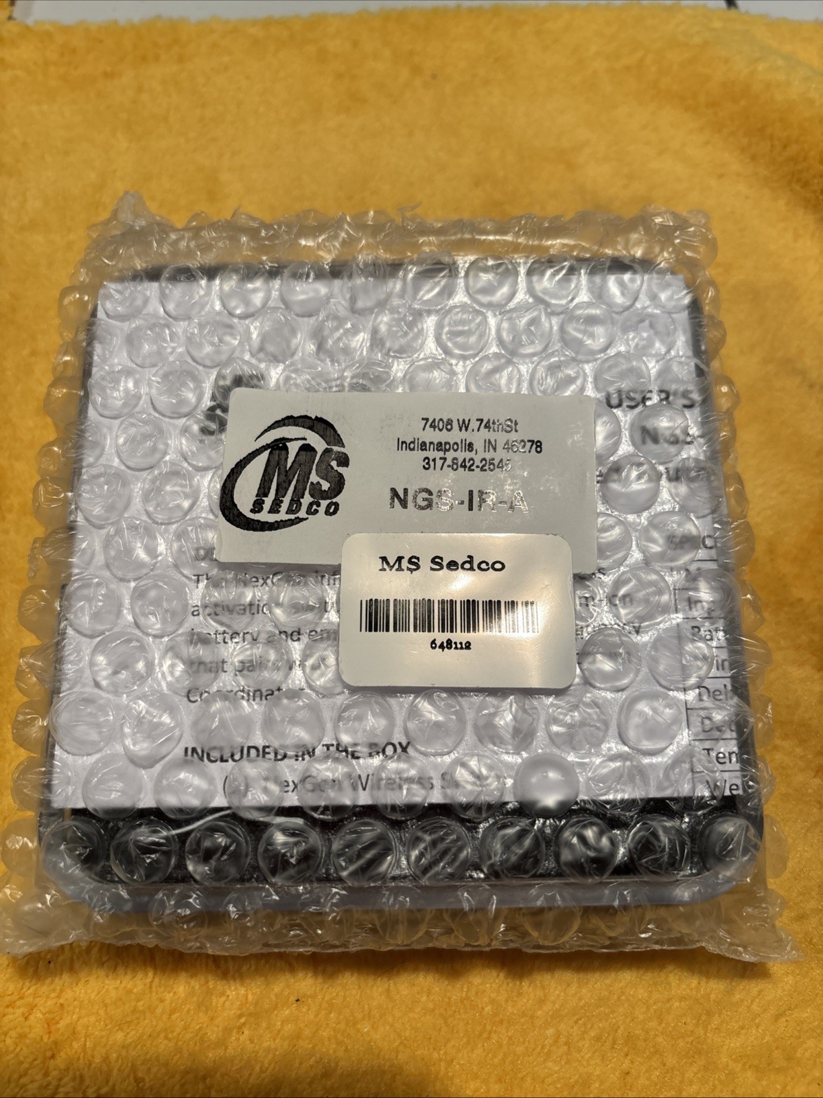 MS SEDCO TOUCHLESS DOOR ACTIVATION DOOR CLOSER NEW IN BOX