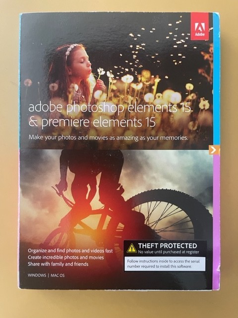 VERY GOOD adobe photoshop elements 15, SKU 2320