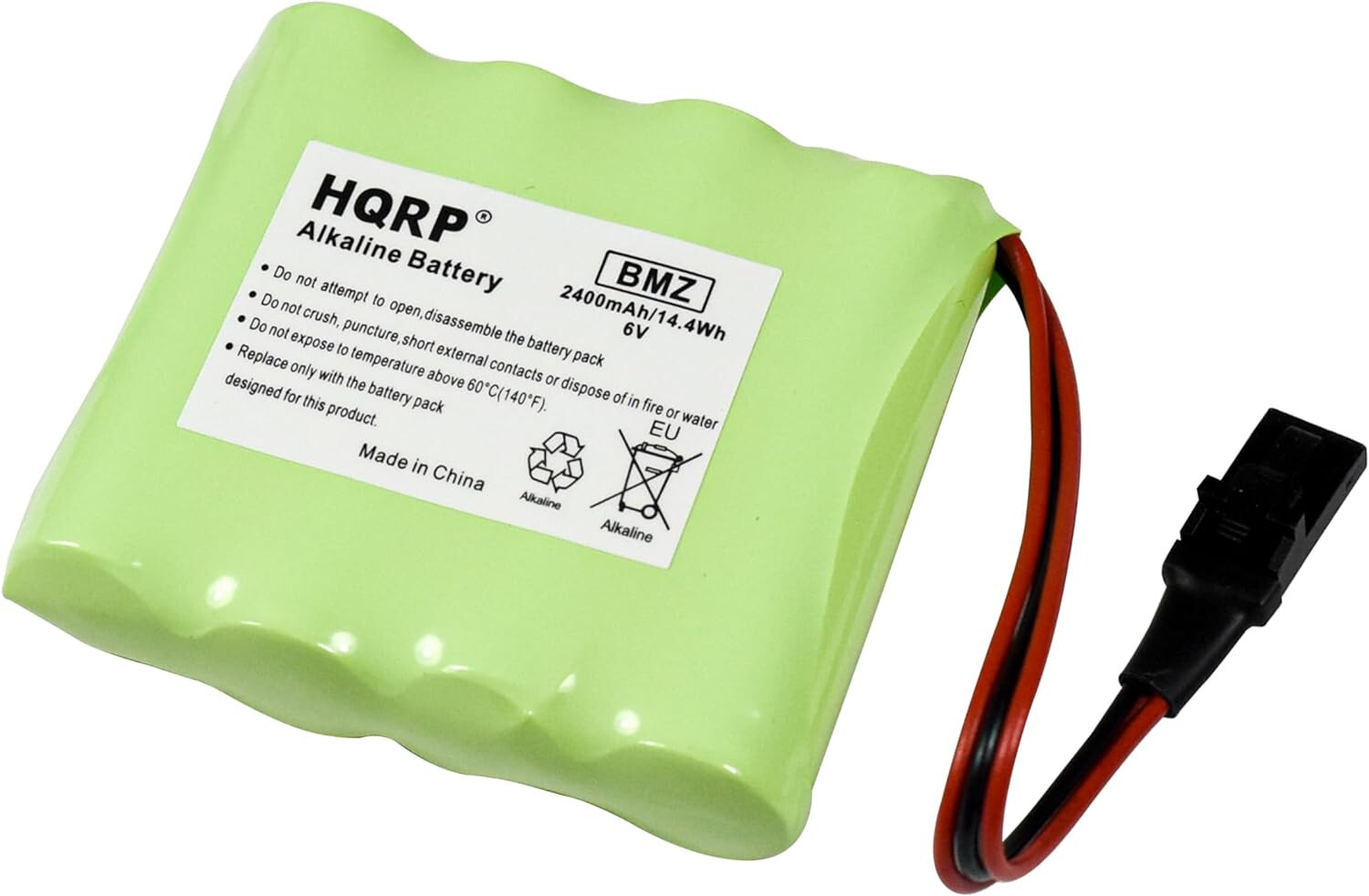 HQRP 6V Battery for Stanley VPDBB 1003 DRY0048 4AA-9403 53DX92 Hotel Door Lock
