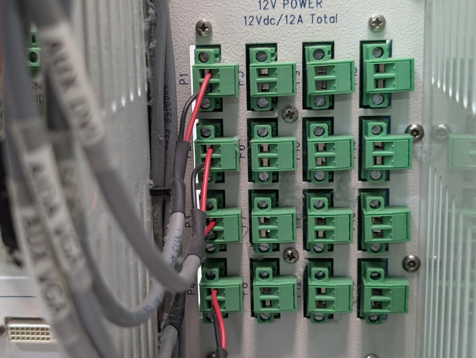 Custom Patch Panel Routing Junction from a Karl Storz OR1 Medical Operating Room