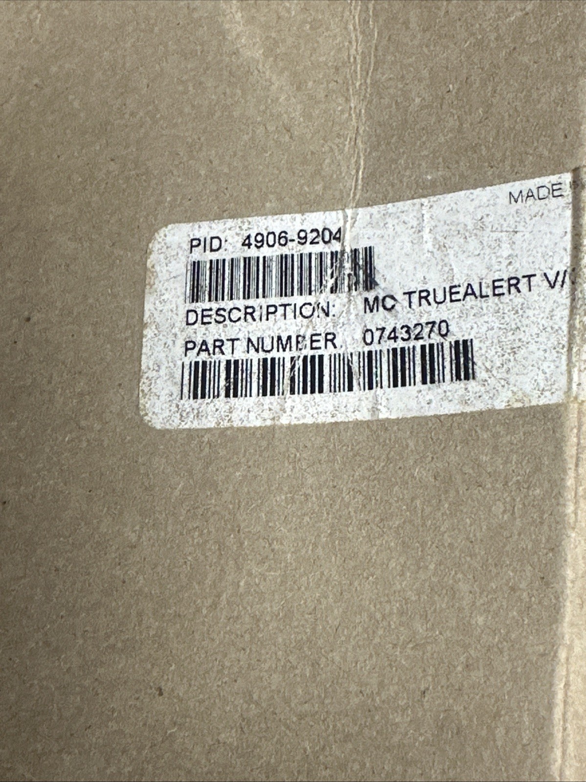 Simplex 4906-9204 True Alert With Ceiling Mount NIB NEW