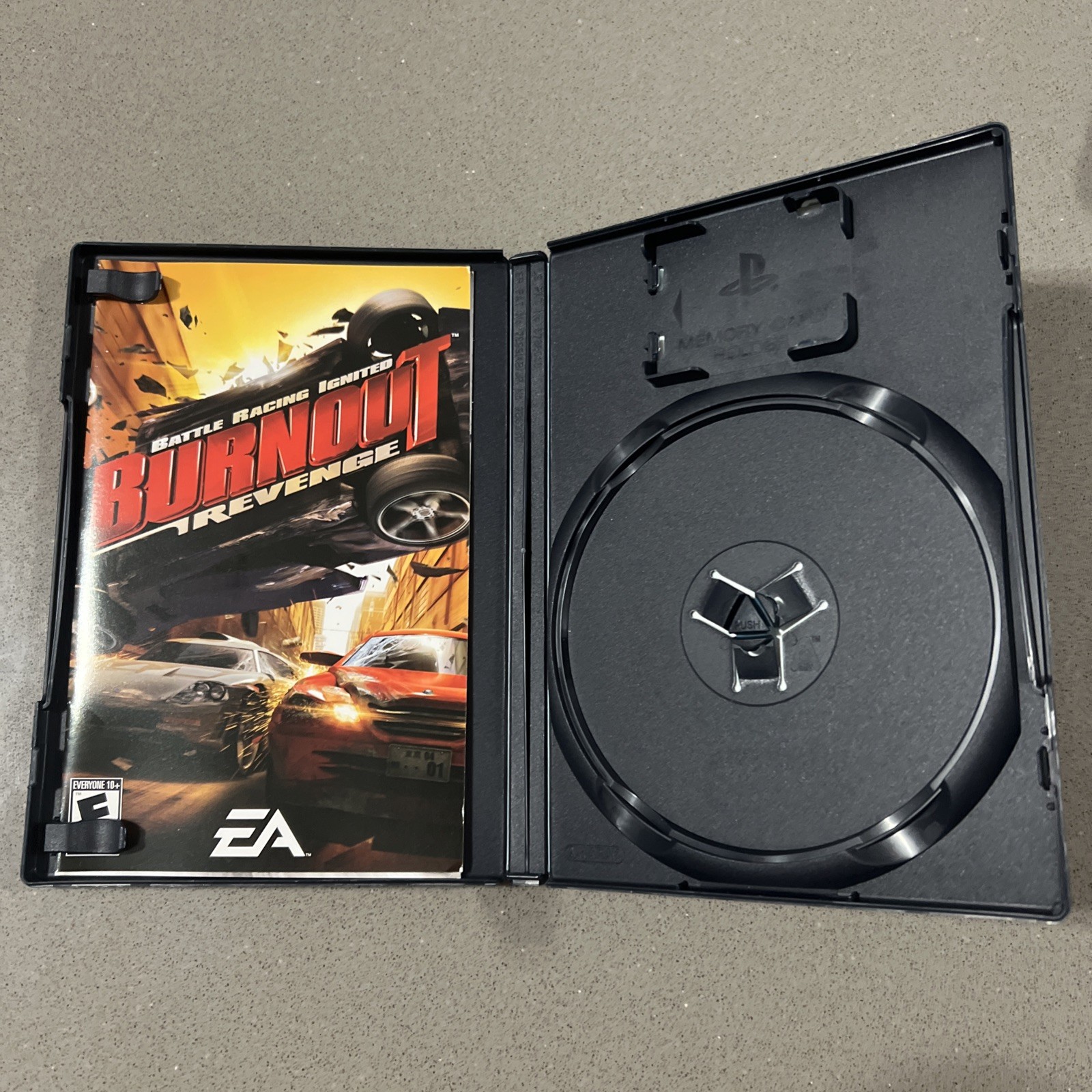 BURNOUT Revenge PS2 ( CASE & MANUAL ONLY)
