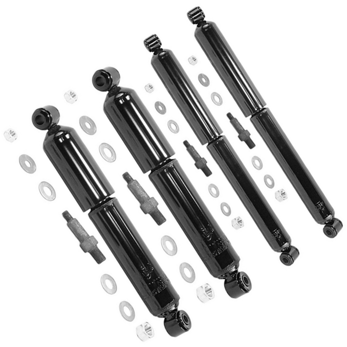 MONROE Front Rear Shocks Absorber Kit Set 4 PCS For Chevy C10 C20 GMC C1500 C25