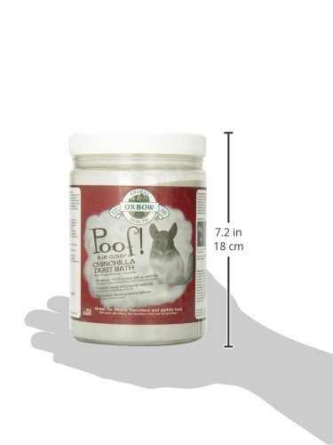 Oxbow POOF! Chinchilla Dust Bath,100% Natural Blue 2.5 Pound (Pack of 1)