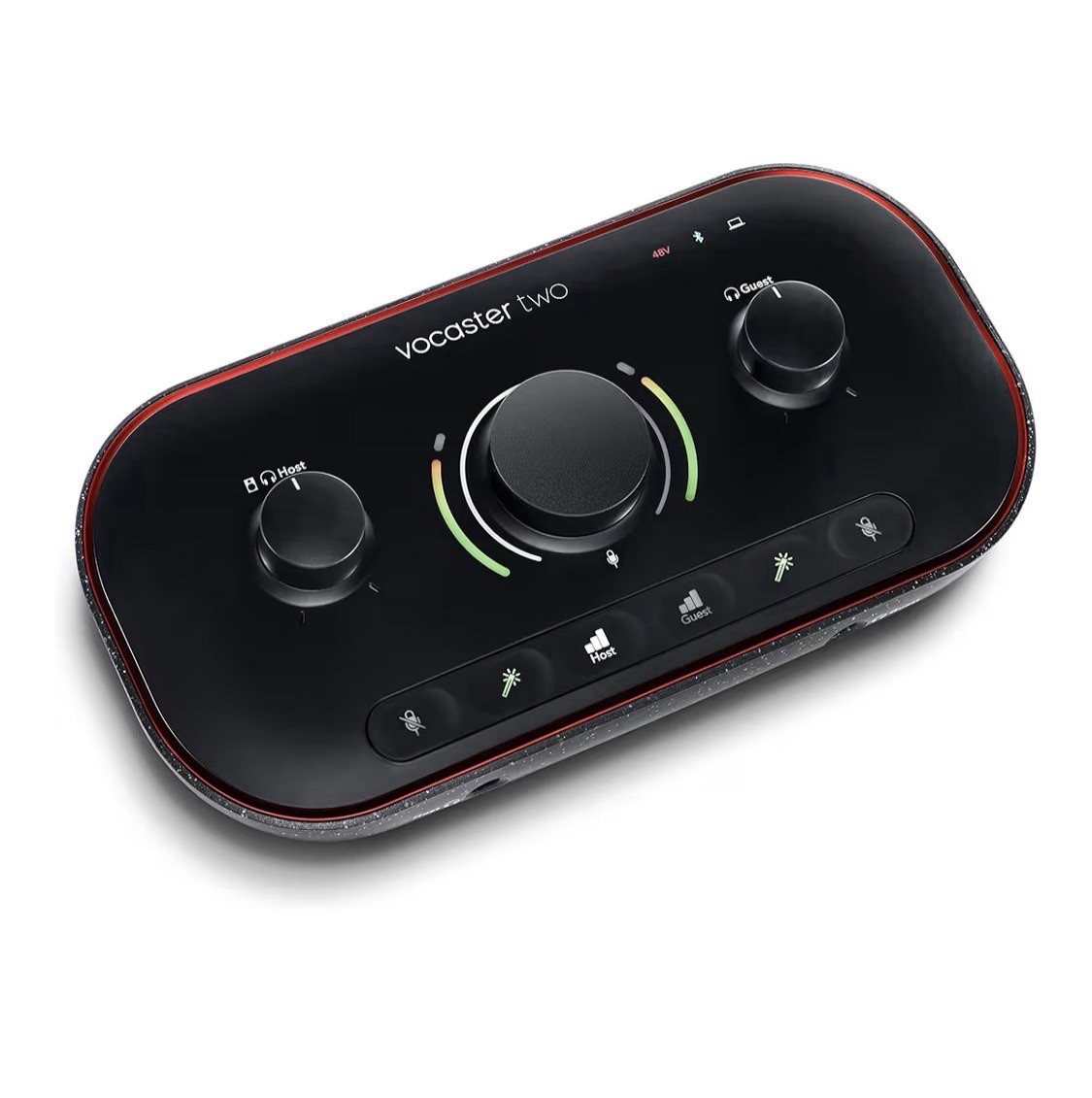 Focusrite Vocaster Two — Podcasting Interface for Recording Host and Guest