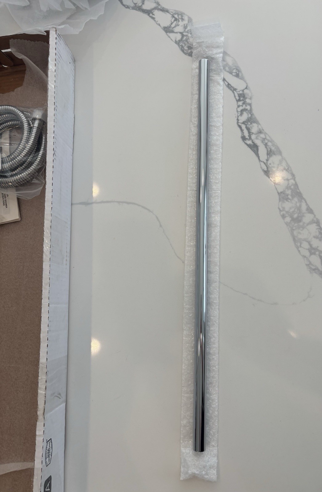 Delta Wall Mount Hand Shower Unit - 57085 - Chrome - New - READ - BLEM